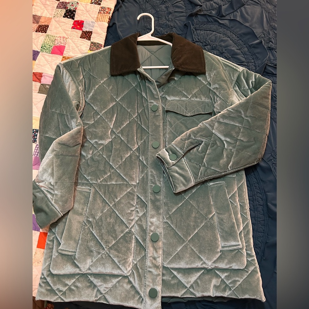 NVLT reversible Velour Coat